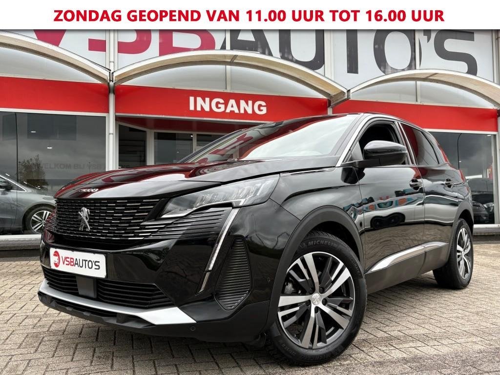 Peugeot 3008 1.2 PURETECH ALLURE AUT. 130PK LED NAVI CAMERA, Auto's, Automaat, Gebruikt, Huisgarantie, 1199 cc