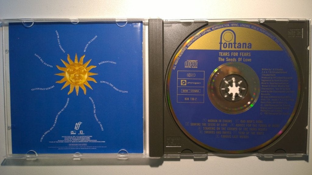 Tears For Fears - The Seeds Of Love, Ophalen of Verzenden, Zo goed als nieuw, Pop, Album