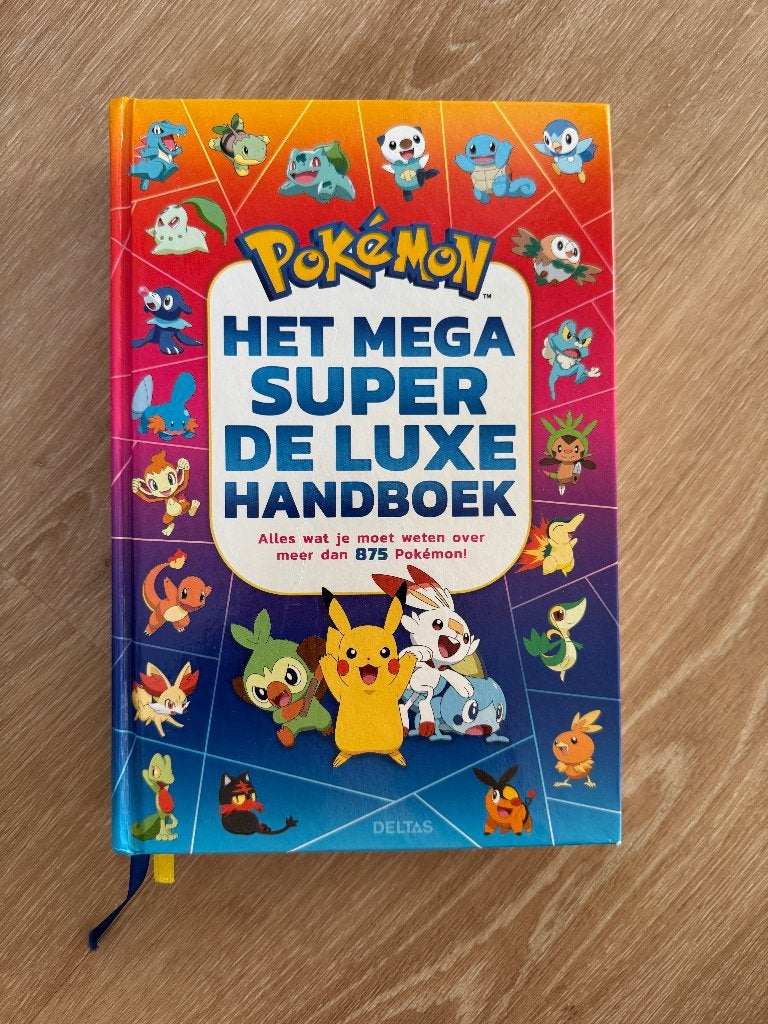 Pokémon - Het mega super de luxe handboek, Boeken, Ophalen of Verzenden, Gelezen, Fictie algemeen