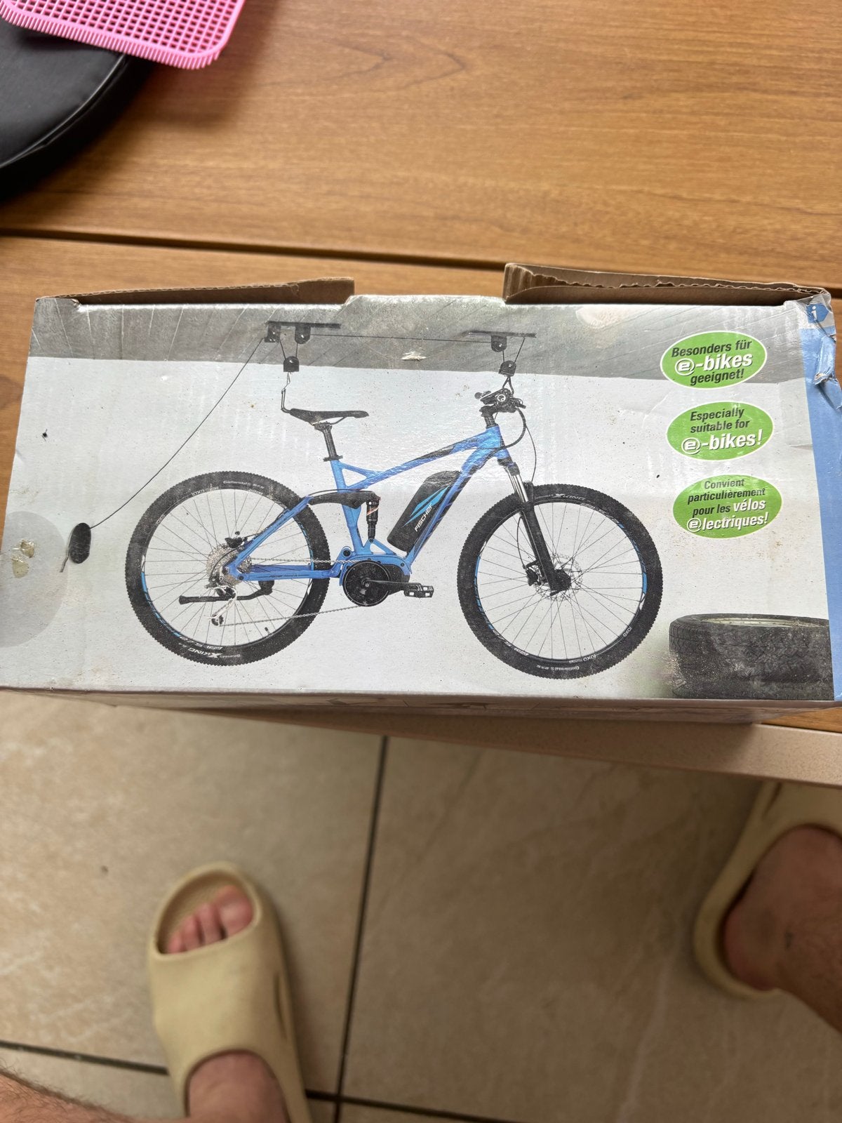 Fischer Fietslift Plus - Nieuw in doos, Ophalen, Nieuw, Fietsendrager-accessoire, 1 fiets
