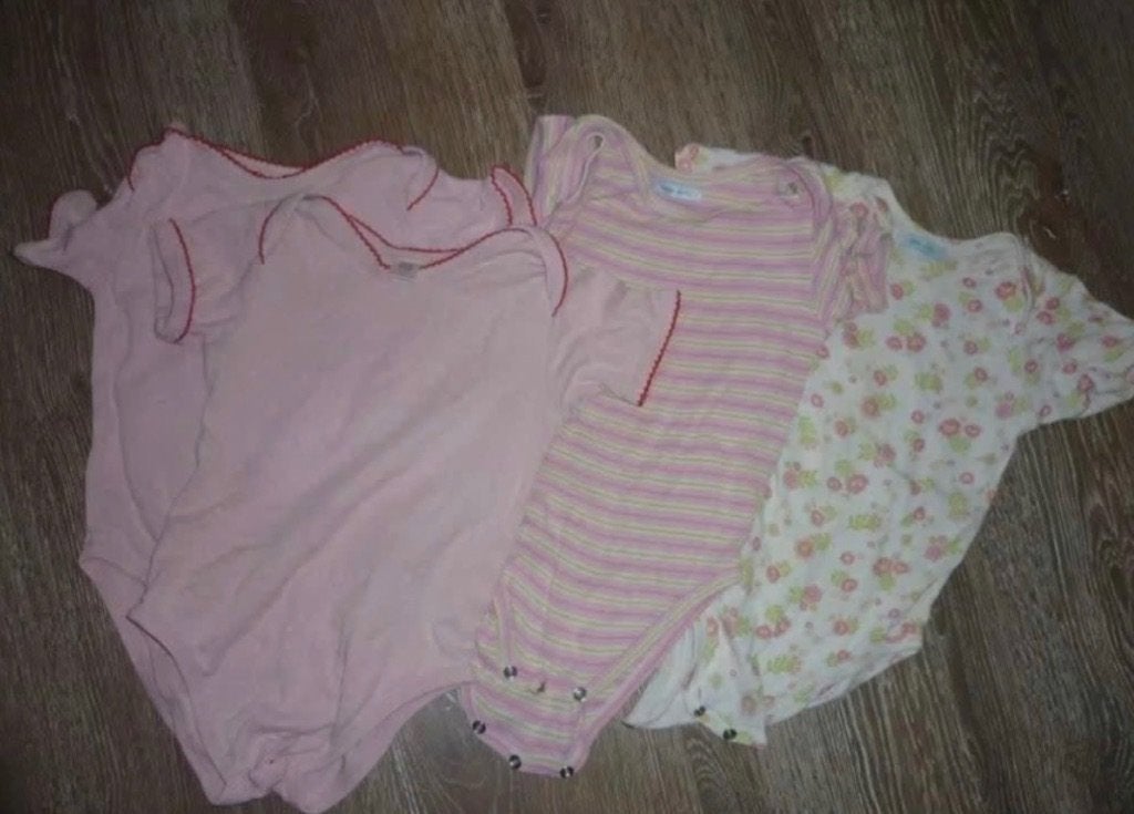 2 rompers met roze tinten HEMA in maat 86/92, Kinderen en Baby's, Ophalen, Gebruikt, Meisje, Nacht- of Onderkleding