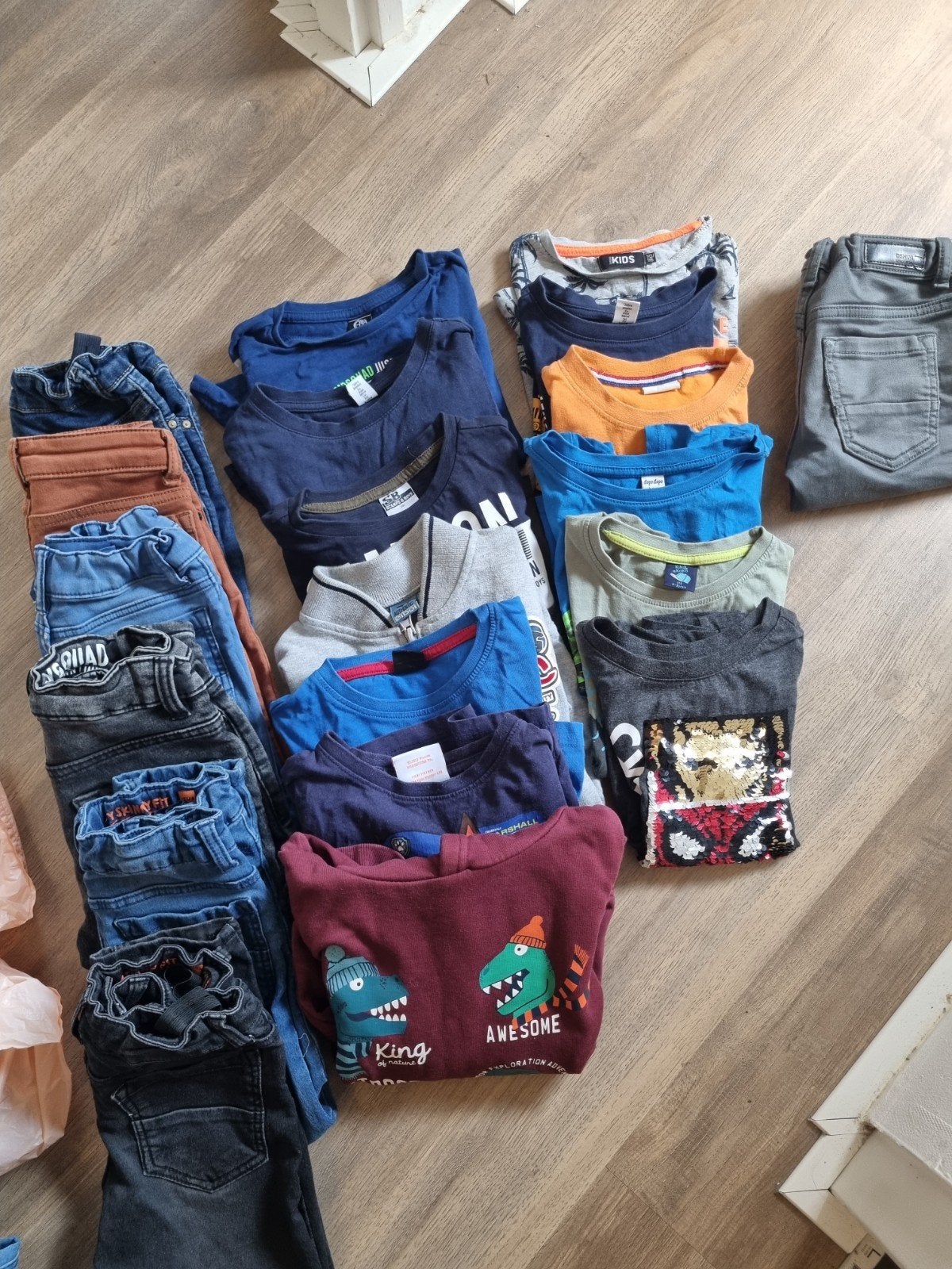 kledingbundel voor jongens - maat 110-116, Kinderen en Baby's, Kinderkleding | Overige, Ophalen, Gebruikt, Diverse merken, Jongen