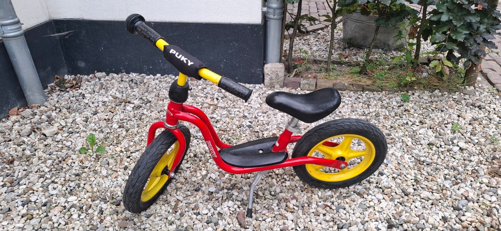 Puky loopfiets rood/geel, Ophalen of Verzenden, Gebruikt, Minder dan 16 inch