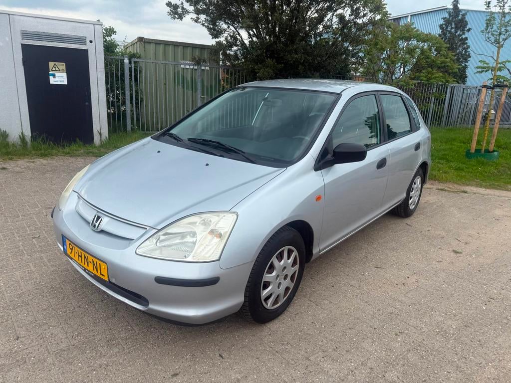 Honda Civic 1.4i LS Automaat, 5D, Airco, 130.588km NAP, Auto's, Honda, Bedrijf, Te koop, Civic, ABS, Airbags, Airconditioning