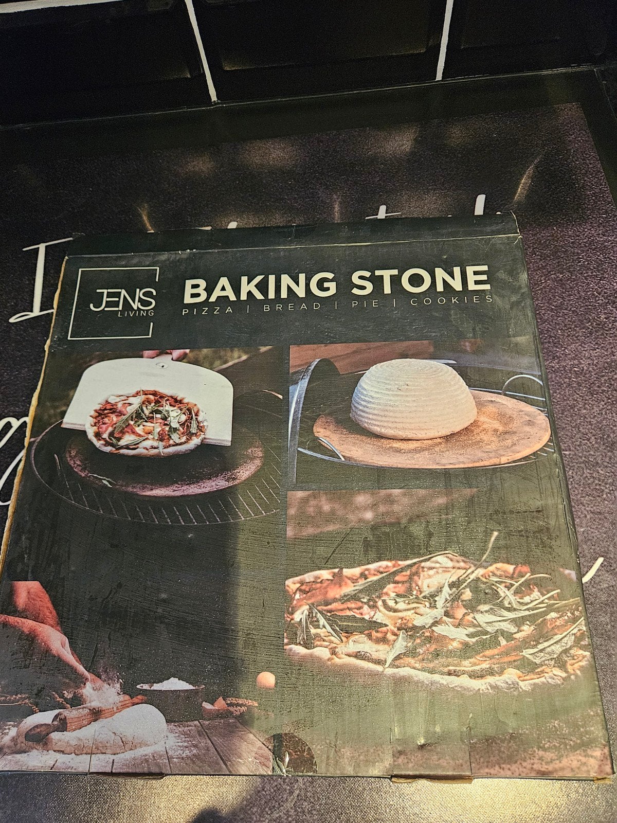 Jens Bakingstone Pizza Steen - Ø33cm, Beige, Overige typen, Nieuw, Ophalen of Verzenden