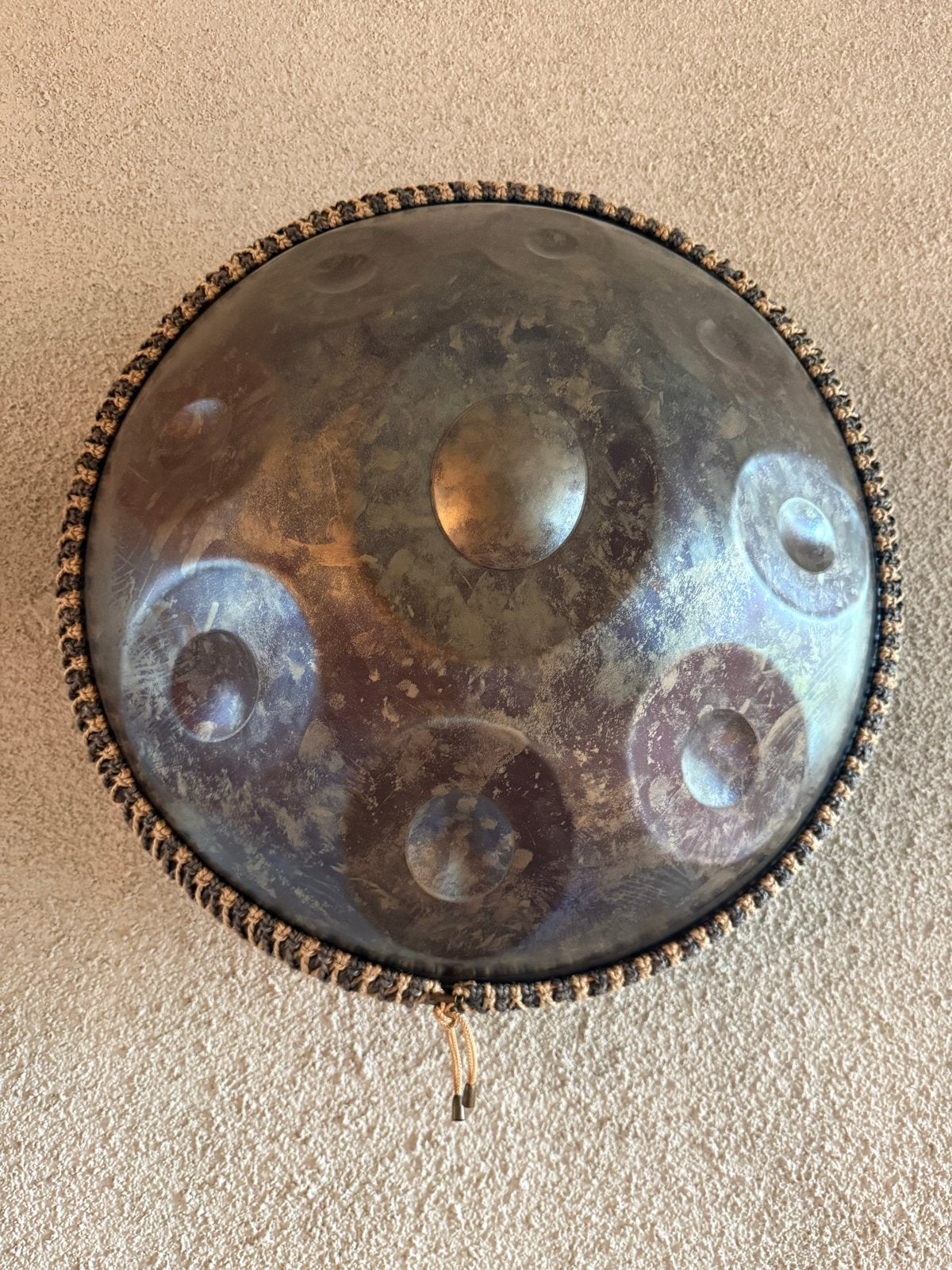 Handpan D Kurd + 2 extra bottom notes | Handpan Studio Ams, Ophalen, Zo goed als nieuw
