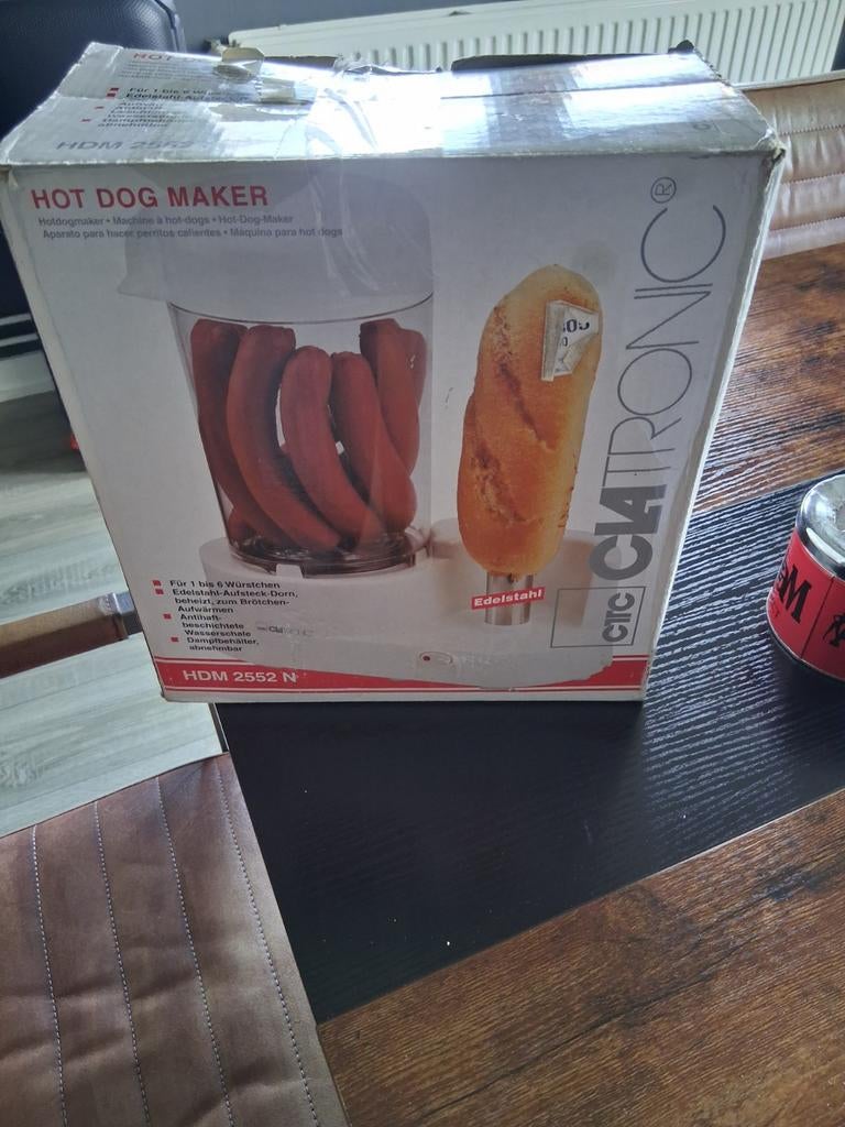 Clatronic Hotdogmaker, Huis en Inrichting, Keuken | Keukenbenodigdheden, Gebruikt, Ophalen of Verzenden