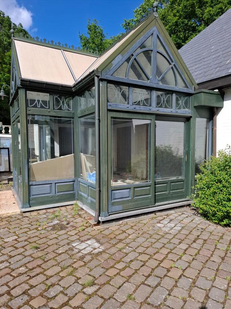 Unieke Vintage Serre/Tuinkamer orangerie, Ophalen, Overige materialen, Gebruikt, Muurkas