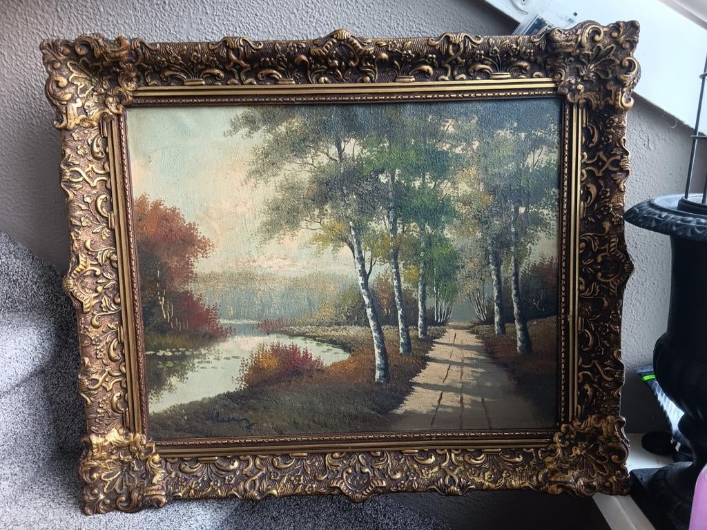 Antiek Schilderij Gesigneerd, Ophalen