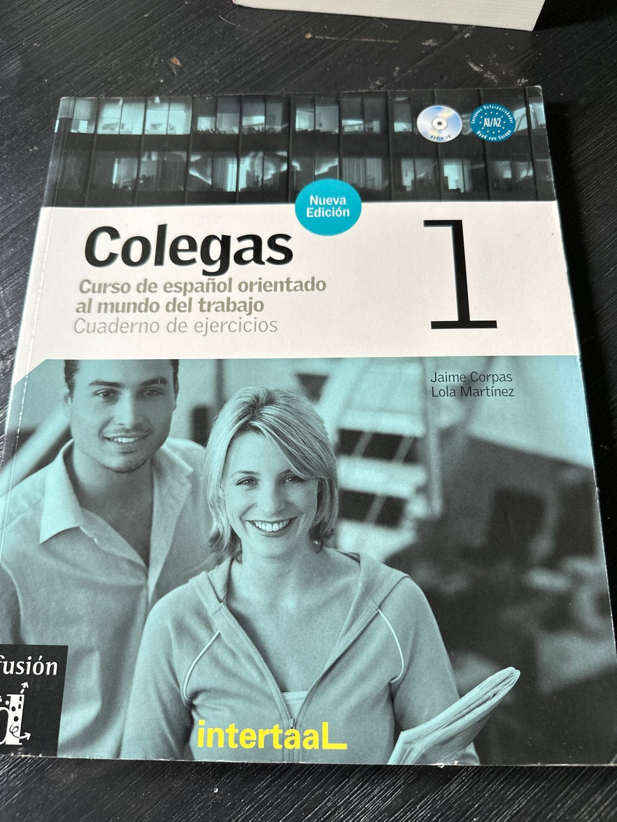 Colegas 1 Spaans werkboek met CD - Nieuwe Editie, Ophalen of Verzenden, Zo goed als nieuw, Non-fictie