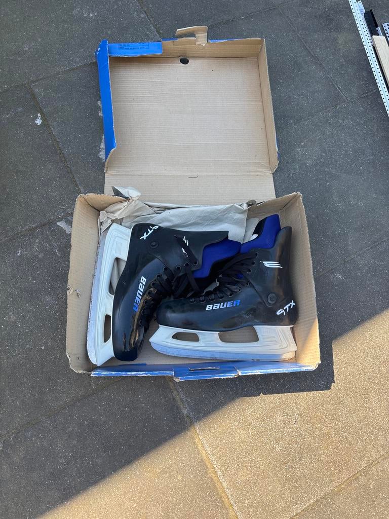 Bauer ijshockey schaatsen maat 45, Sport en Fitness, IJshockey, Ophalen of Verzenden, Gebruikt, Schaatsen