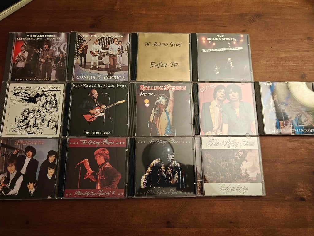 Rolling Stones The Swingin' Pig 13 zeldzame bootleg CD's, Cd's en Dvd's, Verzenden, Zo goed als nieuw, Hard Rock