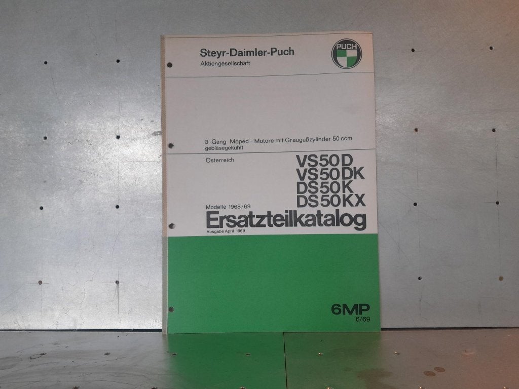 Puch VS50D / DK & DS50K / KX documentatie, Fietsen en Brommers, Ophalen, Nieuw