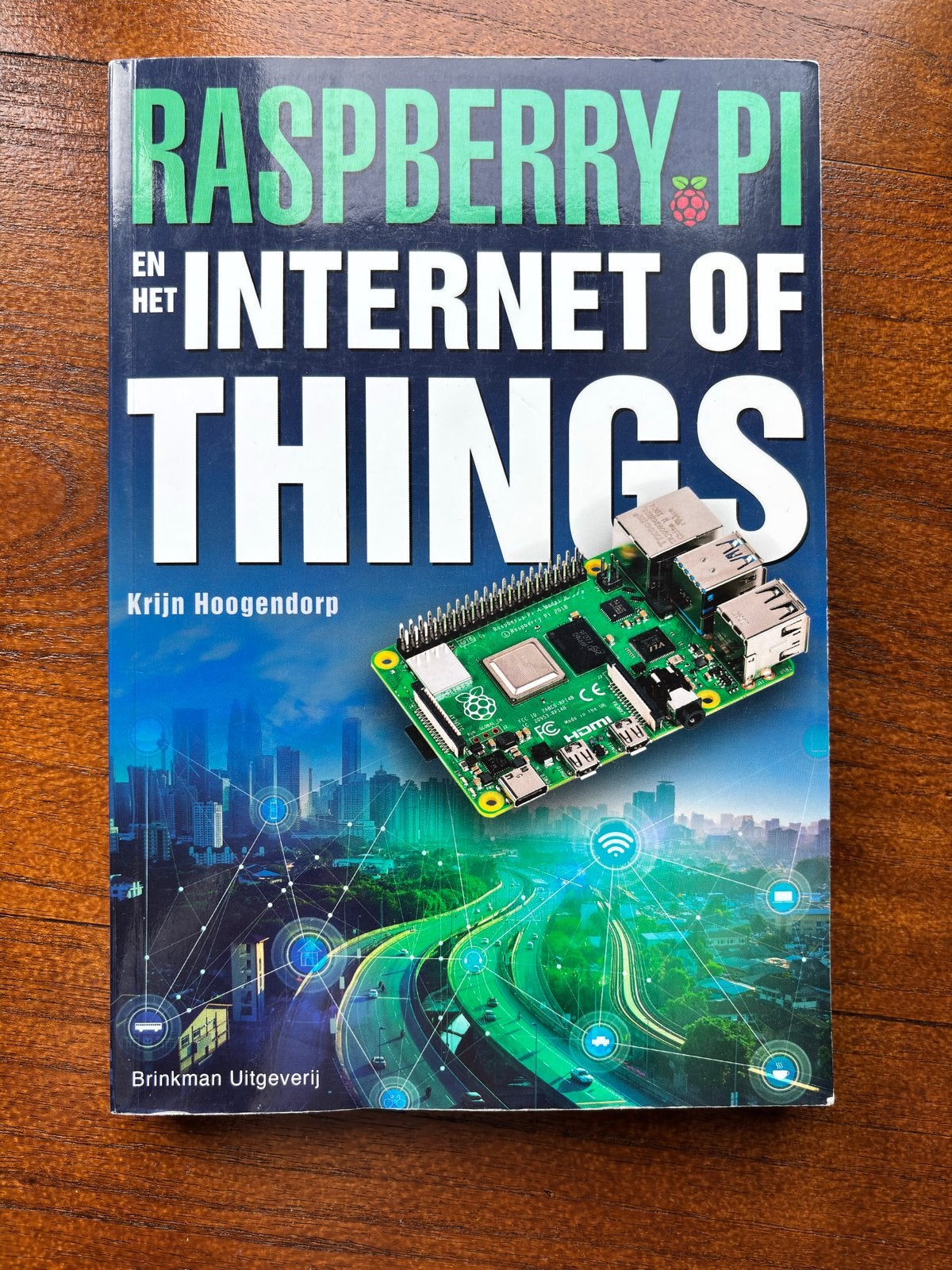 Raspberry Pi en het Internet of Things - Krijn Hoogendorp, Boeken, Ophalen of Verzenden, Zo goed als nieuw, Internet of Webdesign