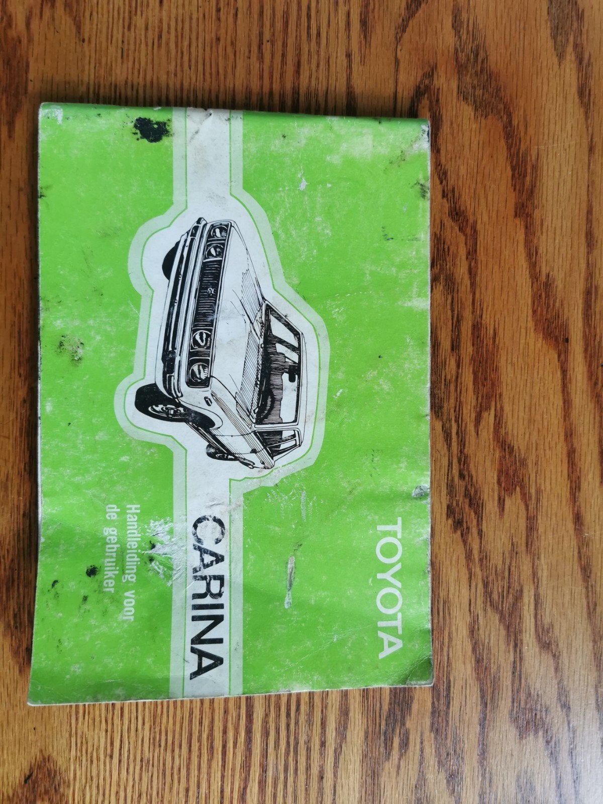 Toyota Carina Handleiding voor de gebruiker, Ophalen of Verzenden