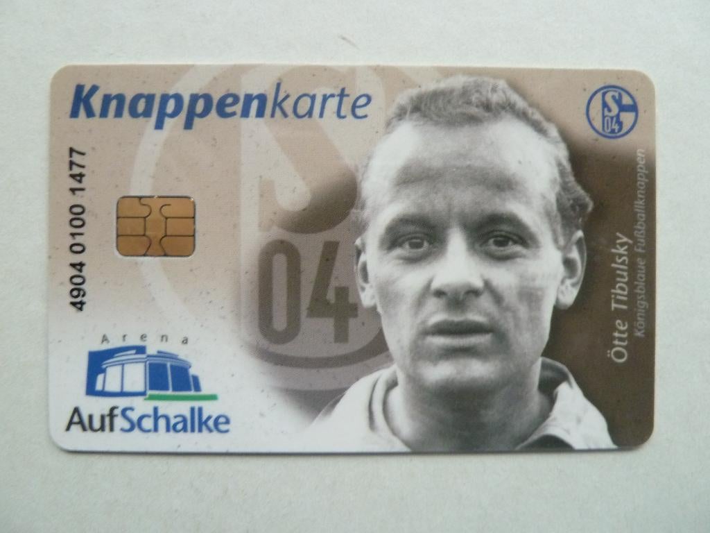 Knappenkarte. Schalke 04.   Otte.Tibulsky, Verzamelen, Sportartikelen en Voetbal, Ophalen of Verzenden, Zo goed als nieuw, Buitenlandse clubs
