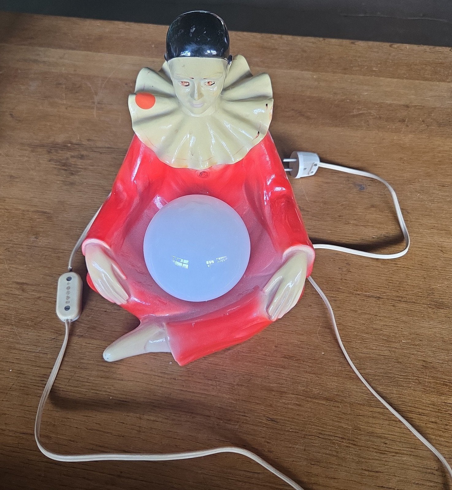 Vintage Pierrot Lamp tafellamp, Antiek en Kunst, Ophalen
