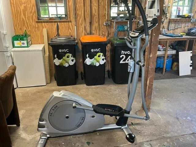 Te koop crosstrainer voor weinig, Ophalen, Zo goed als nieuw, Crosstrainer, Metaal