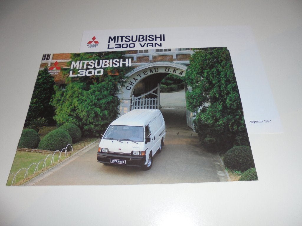 brochure Mitsubishi L300 modellen 1994, Ophalen of Verzenden, Nieuw, Mitsubishi