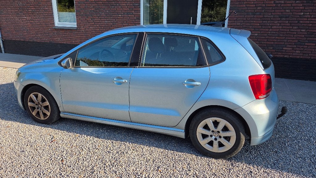 Volkswagen Polo 1.2 TDI Comfortline,5D Bluemotion 2010 Blauw, Voorwielaandrijving, Euro 5, Stof, 74 pk