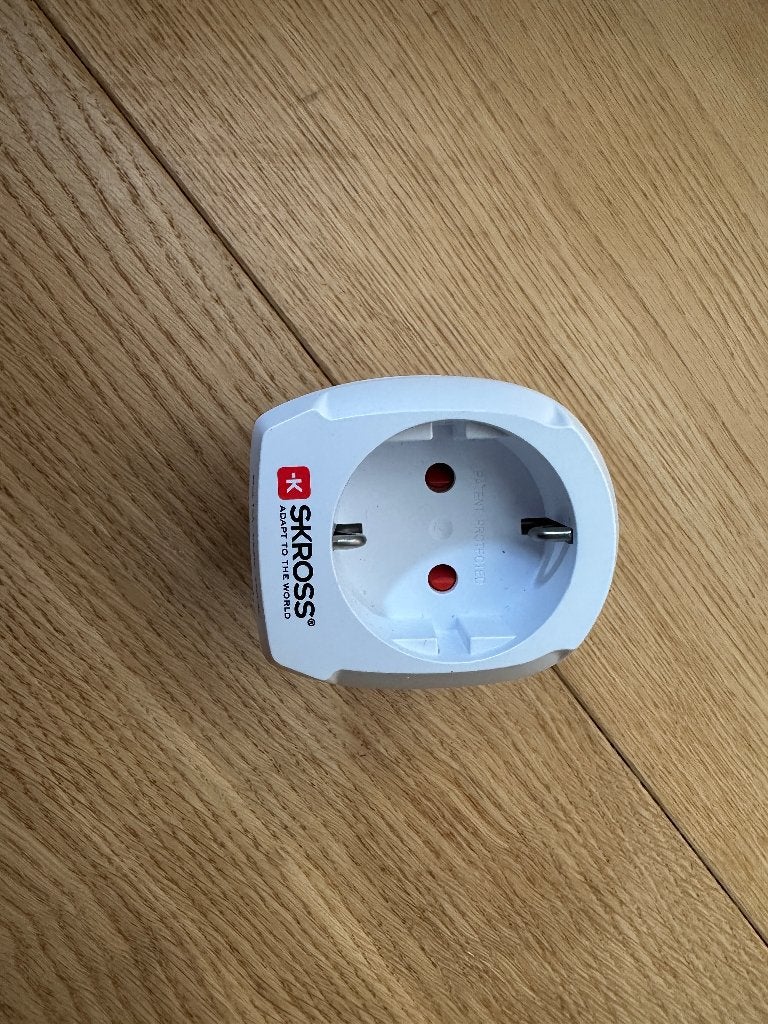 Skross Reisstekker / Landenadapter ZA (Zuid-Afrika / India), Ophalen of Verzenden, Gebruikt, Overige merken, Stekker