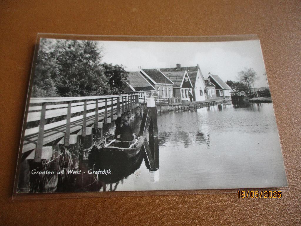 West-Graftdijk, Ophalen of Verzenden, Voor 1920, Ongelopen, Noord-Holland