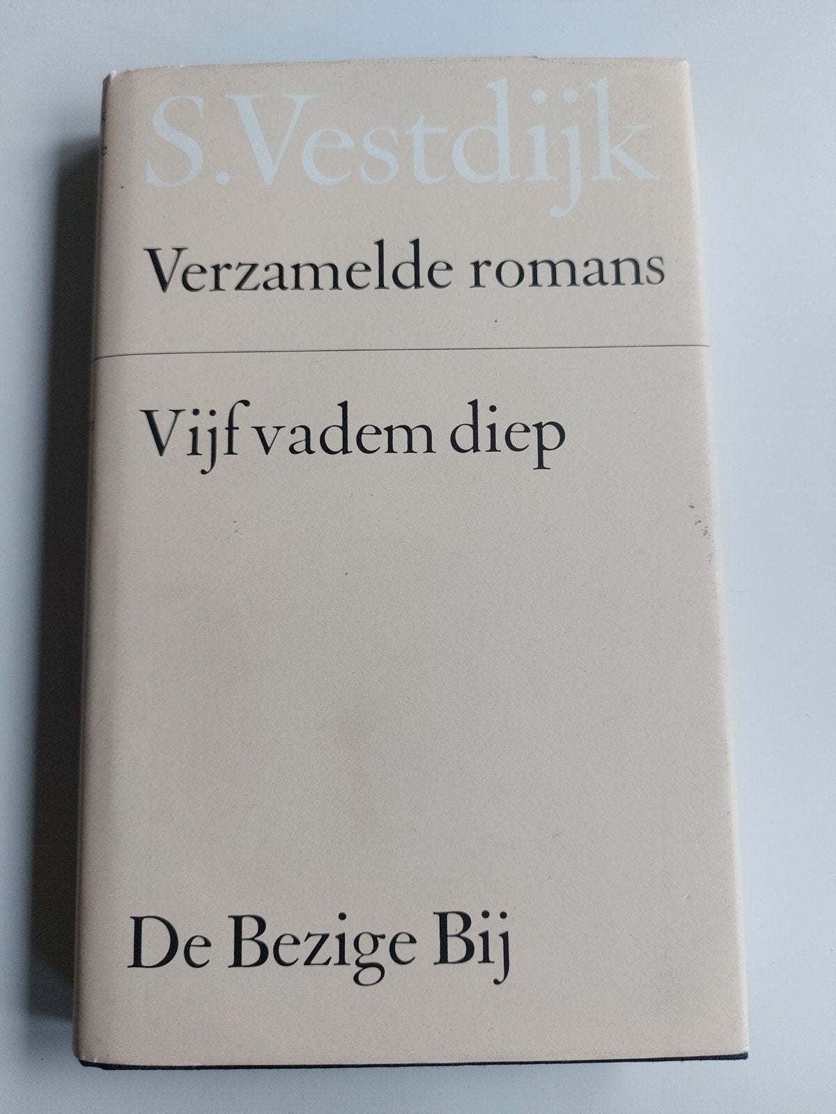S. Vestdijk - Vijf vadem diep (Verzamelde romans), Boeken, Romans, Ophalen of Verzenden, Gelezen, S. Vestdijk, Nederland