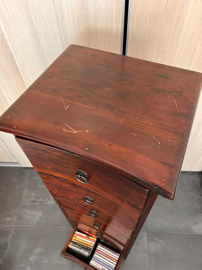 CD kast, Ophalen