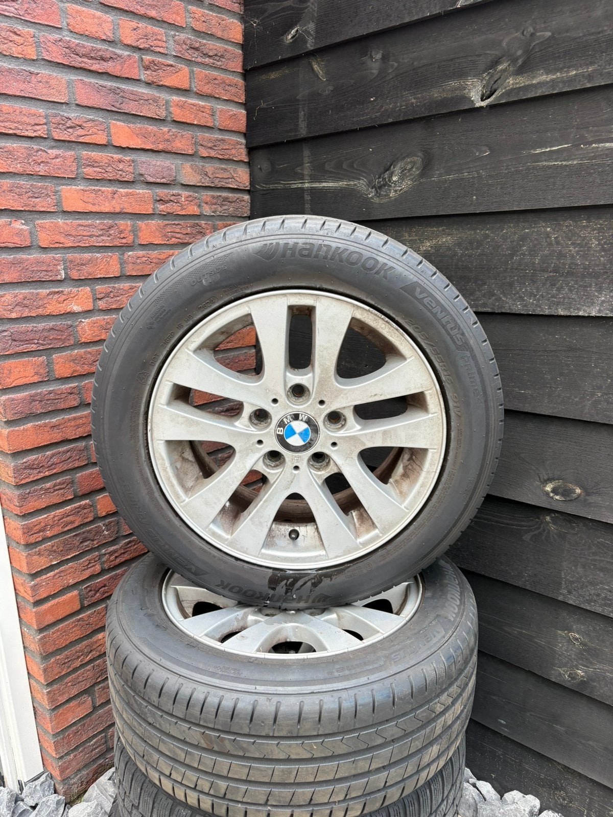 BMW 16 inch multiespaak wielen, Ophalen, 16 inch, Banden en Velgen, 205 mm