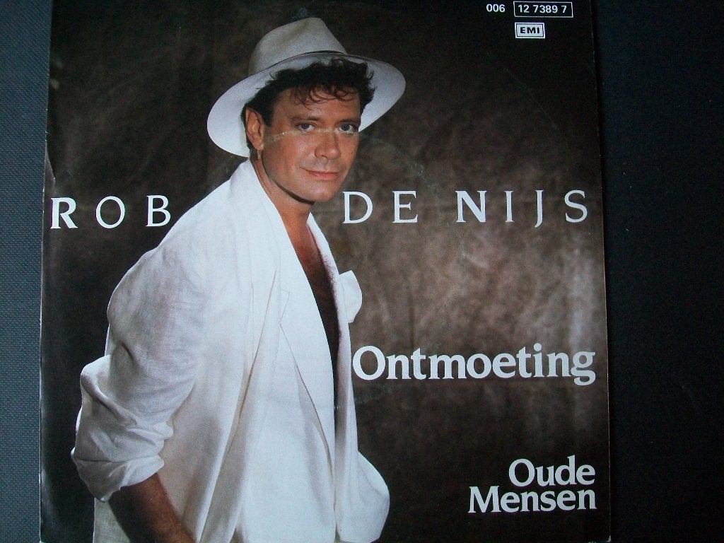 Rob de Nijs met ONTMOETING (1986) in nieuwstaat, Cd's en Dvd's, Vinyl Singles, Verzenden, 7 inch, Zo goed als nieuw, Inclusief binnenhoes