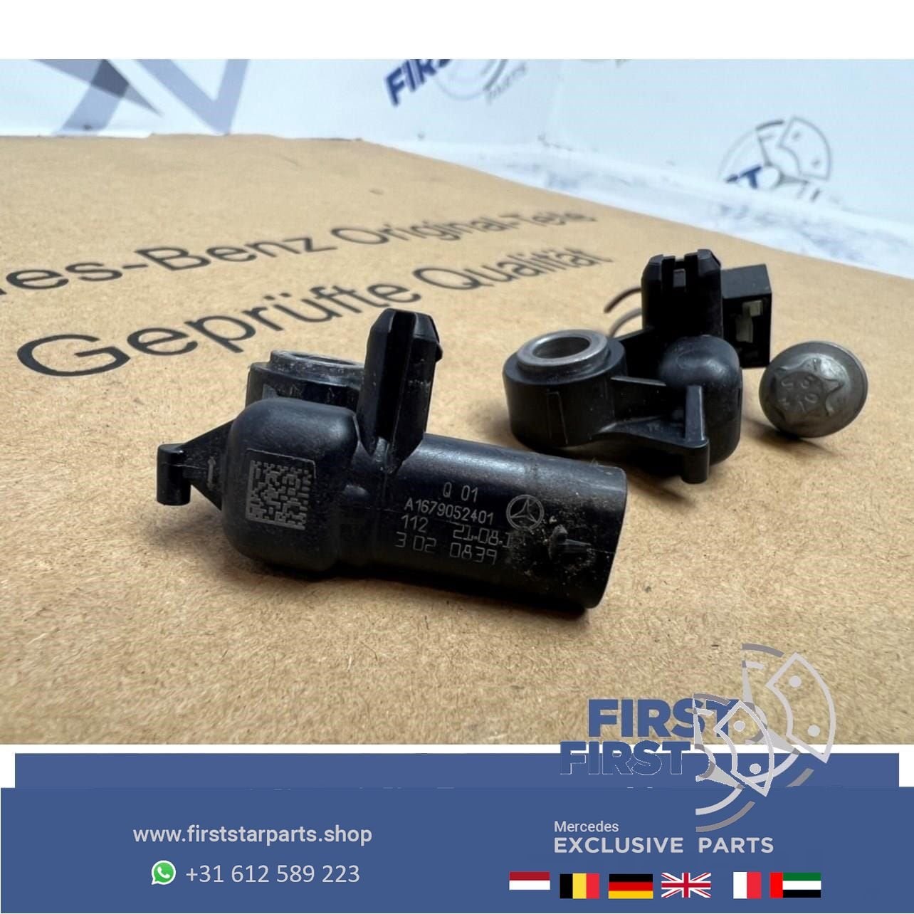 AIRBAG CRASH SENSOREN SET Mercedes W177 A W247 B W118 CLA H2, Auto-onderdelen, Gebruikt, -, Ophalen of Verzenden, -