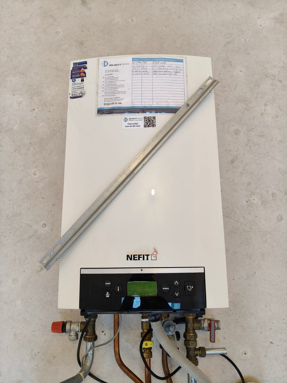 Nefit Proline HRC30/CW5 CV-ketel uit 2011 - Goed onderhouden, Ophalen, 30 tot 80 cm, Gebruikt, Hoog rendement (Hr)