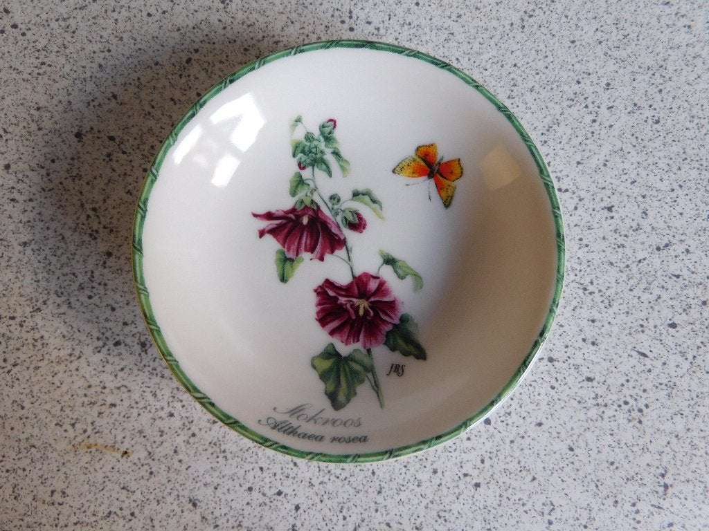 Bord 9 cm. Stokroos Oktober 2009 Janneke Brinkman JBS, Huis en Inrichting, Keuken | Servies, Overige merken, Ophalen of Verzenden