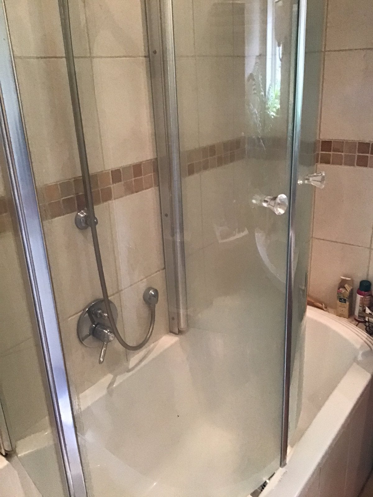 Douche scherm 80 bij 150 cm t.e.a.b., Ophalen of Verzenden, Zo goed als nieuw