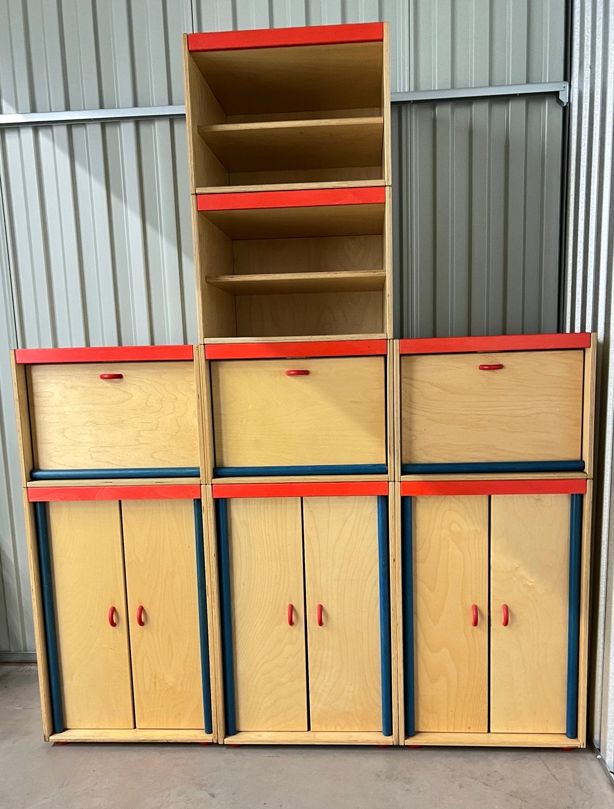 Houten Schoolkastjes - Kinderopvang/Basisschool/Kinderkamer, Gebruikt, Minder dan 50 cm, Ophalen, Minder dan 90 cm