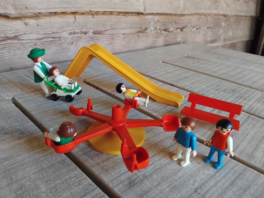 playmobil speeltuin 3416 uit de jaren '80, Ophalen of Verzenden, Gebruikt