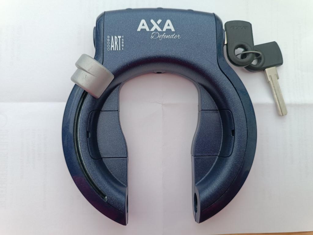 AXA Defender ART2 Ringslot met sleutels, Ophalen of Verzenden, Gebruikt