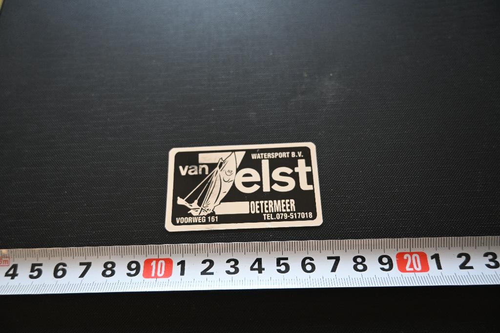sticker folie van zelst watersport bv zoetermeer voorweg 161, Ophalen, Zo goed als nieuw