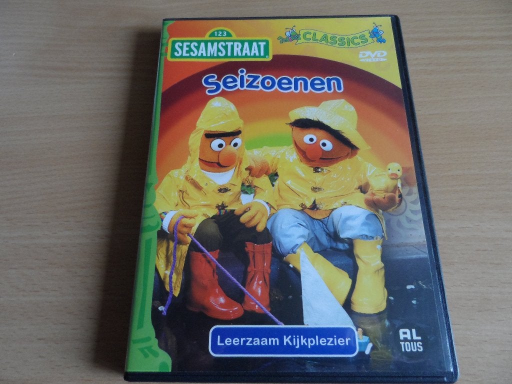 DVD SESAMSTRAAT, Cd's en Dvd's, Alle leeftijden, Ophalen of Verzenden, Zo goed als nieuw, Educatief