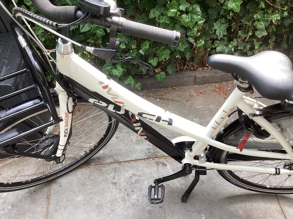 Elektrische fiets, Fietsen en Brommers, Gebruikt, 47 tot 51 cm, 30 tot 50 km per accu, Ophalen