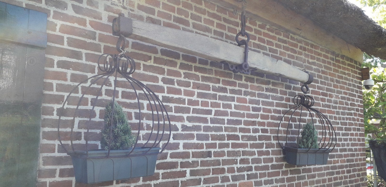 Tuin decoratie / Zwenghout  / Paardenjuk, Ophalen, Gebruikt