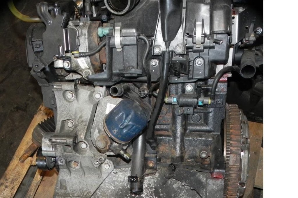 Motor +versn bak Renault Megane 1500dci 2010, Ophalen, Gebruikt, Renault