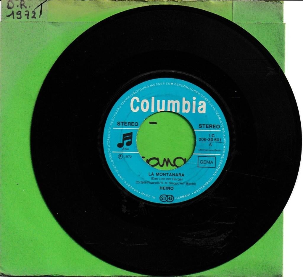 Heino - La Montanara, Gebruikt, 7 inch, Single, Ophalen of Verzenden