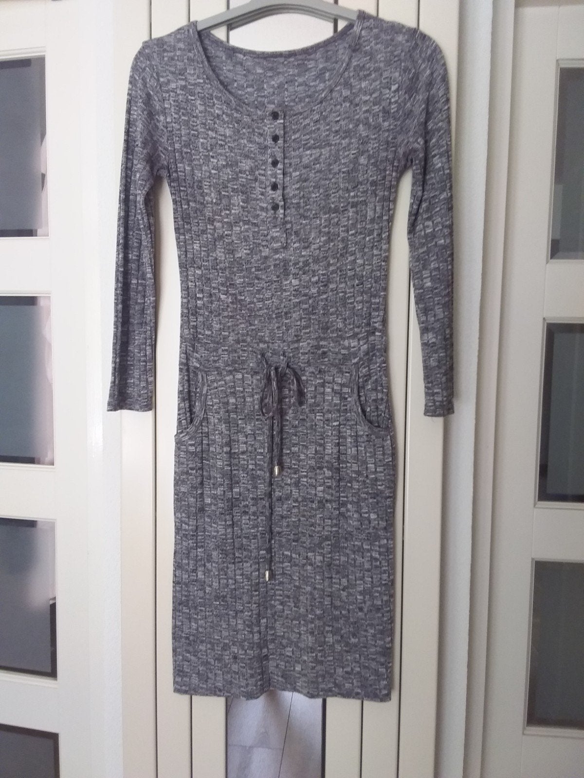 Tricot jurkje maat 38, Kleding | Dames, Jurken, Maat 38/40 (M), Zwart, Ophalen of Verzenden, Zo goed als nieuw