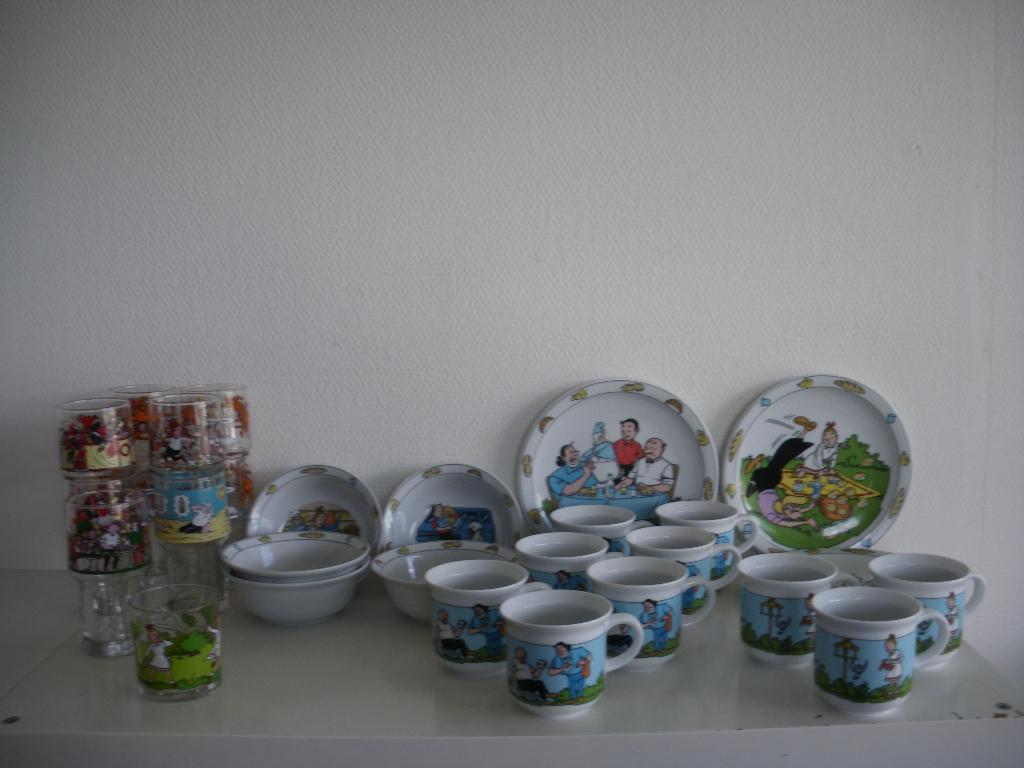 Eschenbach Suske en Wiske servies, Ophalen of Verzenden, Zo goed als nieuw, Bord(en), Wedgwood