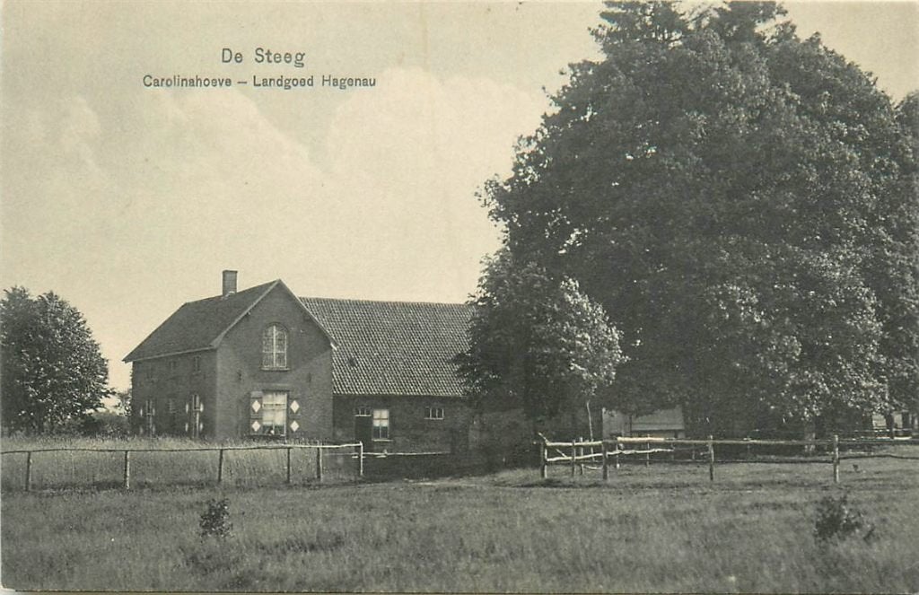 701-142-043 De Steeg Carolinahoeve, Verzenden, Voor 1920, Gelderland