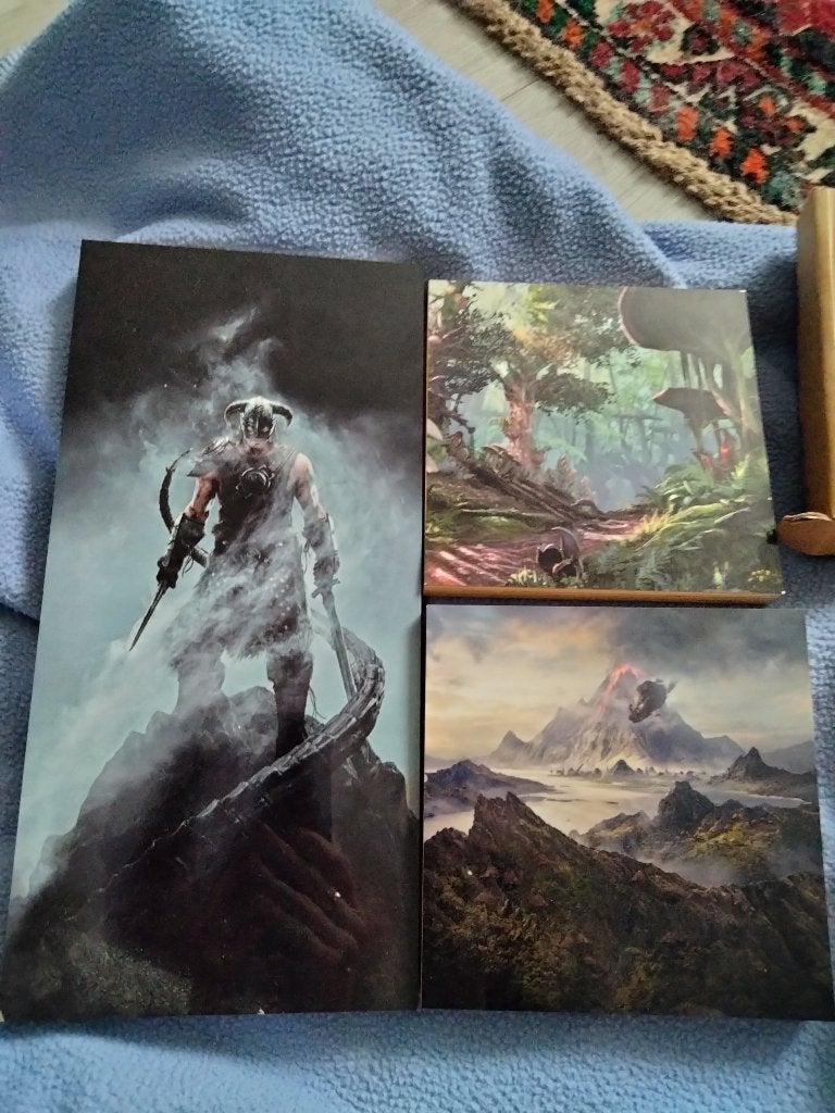 Official Skyrim and Morrowind glass art, Vanaf 18 jaar, 1 speler, Ophalen of Verzenden, Zo goed als nieuw