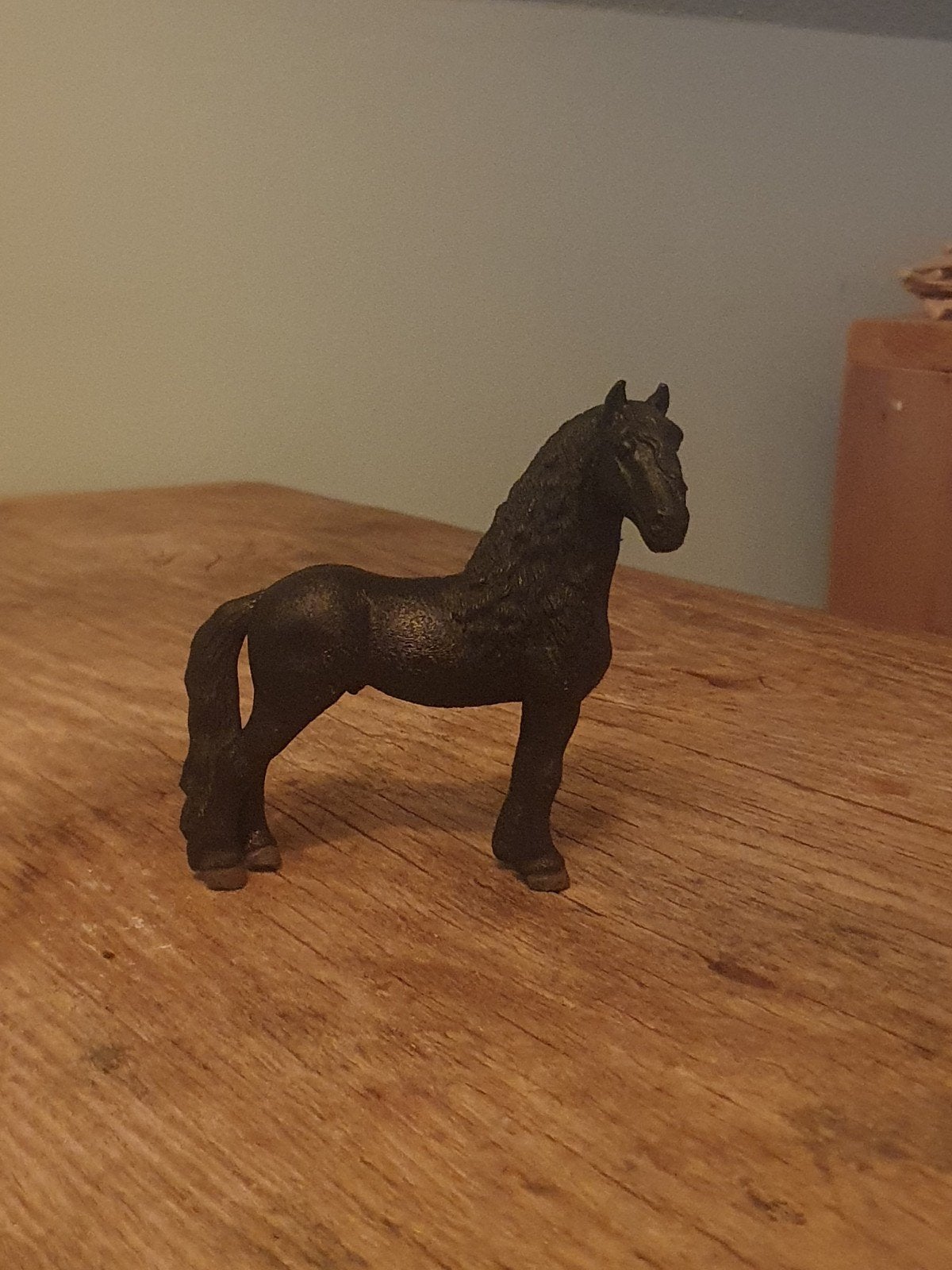 Schleich Fries paard speelgoedfiguur, Ophalen of Verzenden, Zo goed als nieuw, Jongen of Meisje