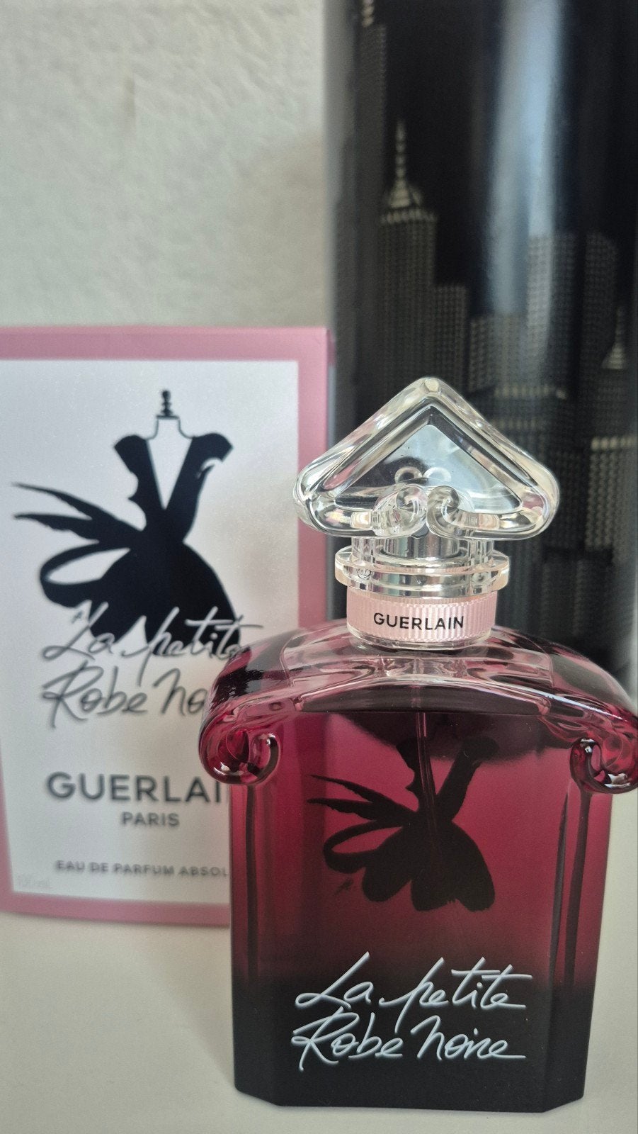 Guerlain La Petite Robe Noire edp Absolue 100ml, Ophalen of Verzenden, Zo goed als nieuw