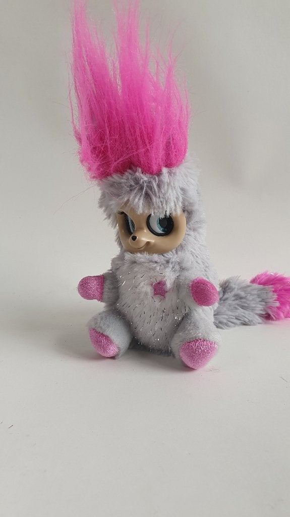 Bush Baby World knuffel grijs. Bewegende ogen en oren. 7B14, Kinderen en Baby's, Tweedehands verkoop, Tweedehands verkoop, Gebruikt